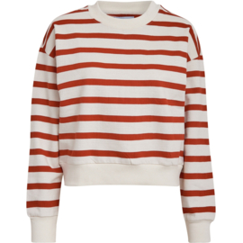 Sweater Estelia Red Stripe Minus