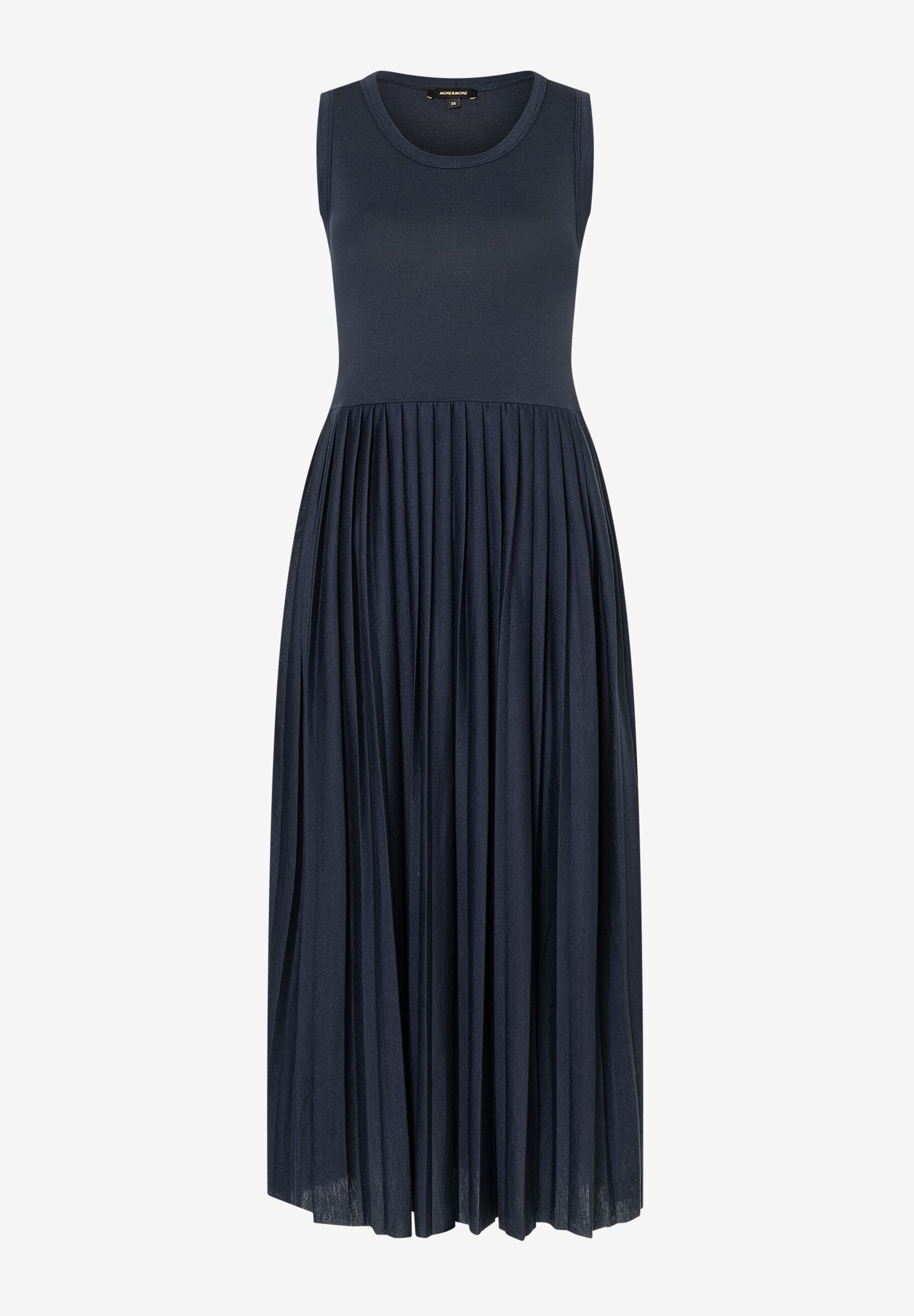 Jurk Plissee Marine 51063656 More & More