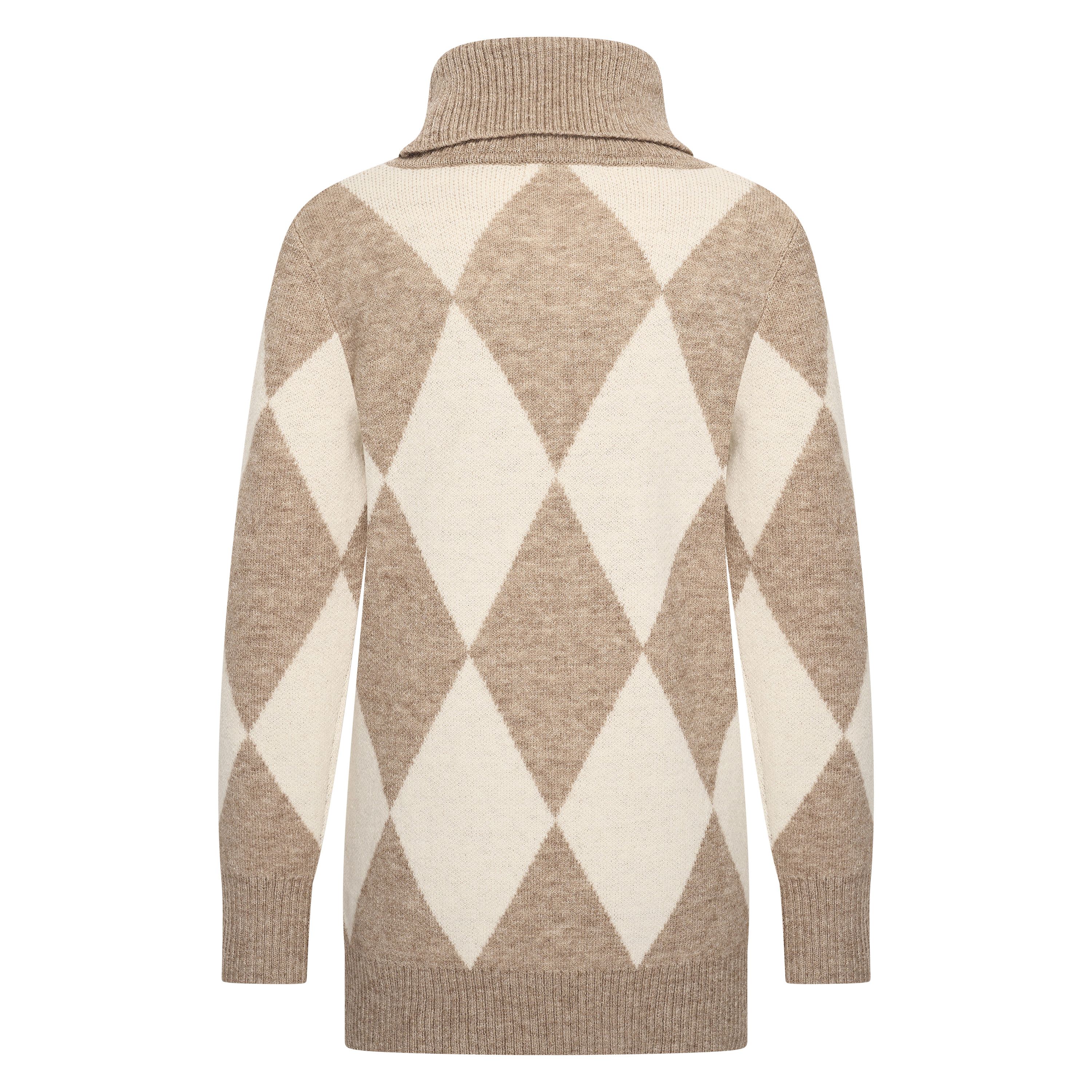 Trui Miya Light Taupe HV Society