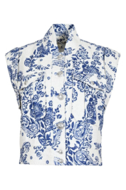 Gilet Nidda Jeans Print Maicazz