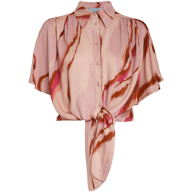 Blouse Luana Desert Coral Print Minus