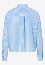 Blouse Lichtblauw streep 51032008 More & More