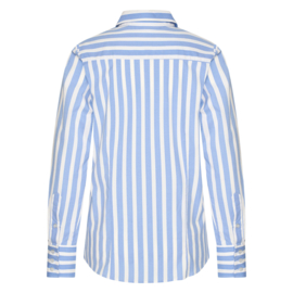 Blouse Anou  Lightblue/white HV Society
