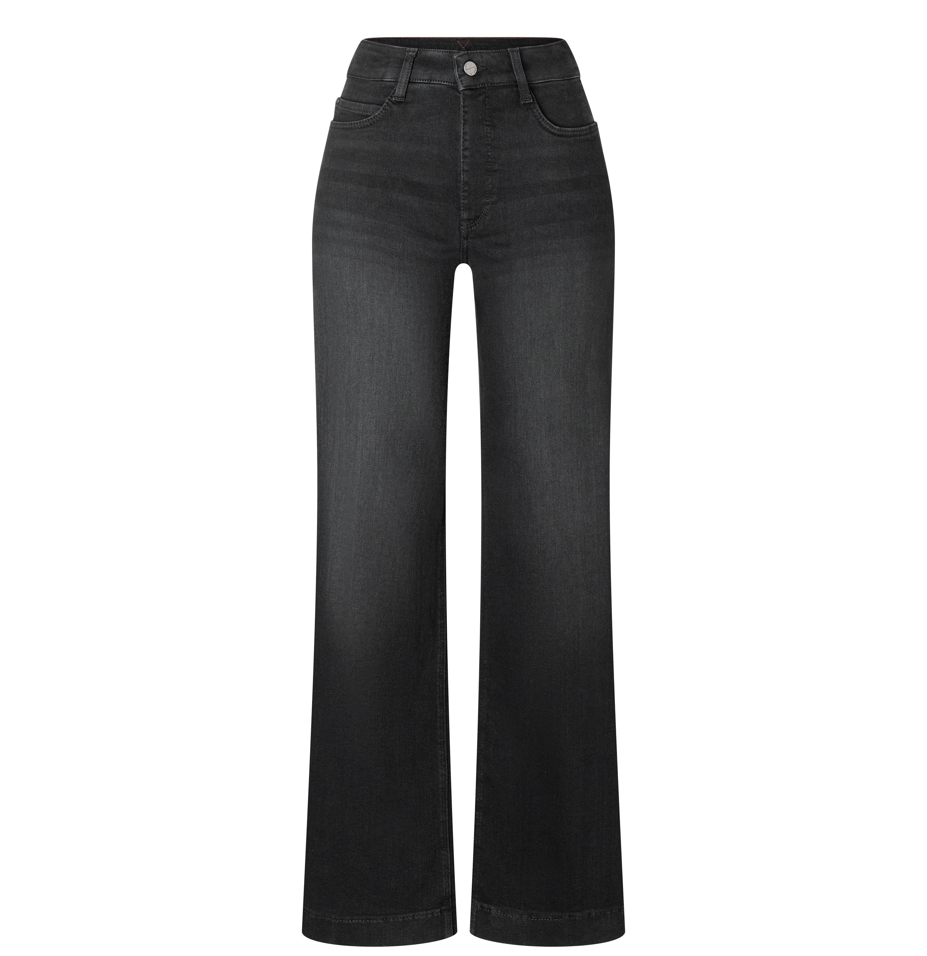 Dream Wide Authentic Black Used Wash D988 Mac
