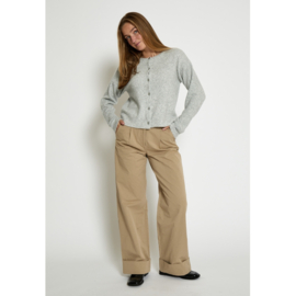 Vest Kate Light Grey Melange Peppercorn
