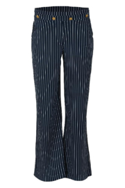 Broek Xavi Navy Pinestripe Maicazz