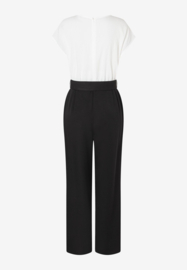 Jumpsuit Zwart/Off White 51244084 More & More