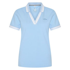 Poloshirt Riley Lightblue HV Society