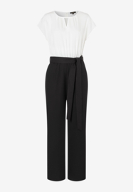 Jumpsuit Zwart/Off White 51244084 More & More