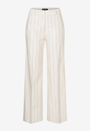 Broek Pinstripe Ecru 51024050 More & More