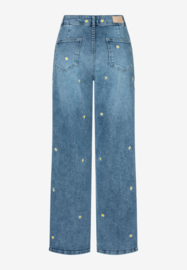 Broek Jeans Mid Blue Denim Print More & More