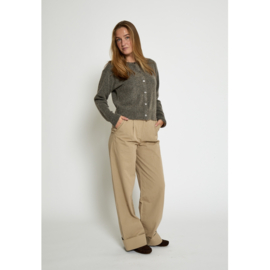 Vest Kate Walnut Melange Peppercorn