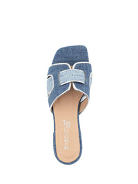 Slipper Sera Dark Blue Light Blue Babouche