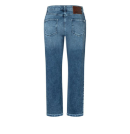 Straight Mid Blue Denim D601 Mac