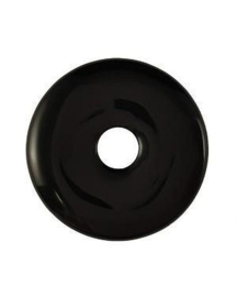 Obsidiaan Zwart donut
