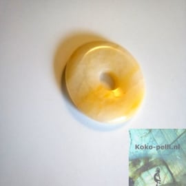 Calciet geel donut