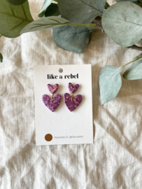 Lieve • glitter • paars