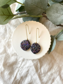 Viva • glitter • zwart holografisch