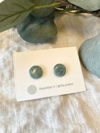 Stud • rond •  aqua