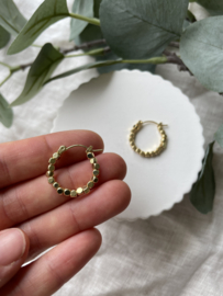 Ringetjes • goudkleurig • rond en kraaltjes