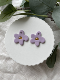 Bloom • effen • lila en goud