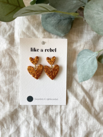 Lieve • glitter • koper