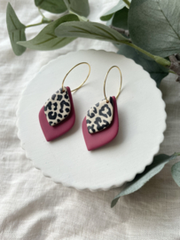 Lyna • print • leopard and pink