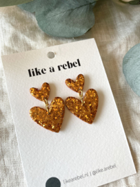 Lieve • glitter • koper