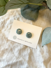 Stud • rond •  aqua