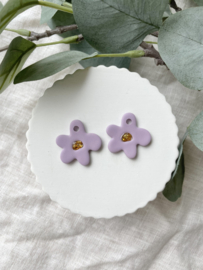 Bloom • effen • lila en goud
