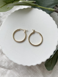 Ringetjes • goudkleurig • rond