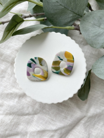 Statement stud • patroon • mix