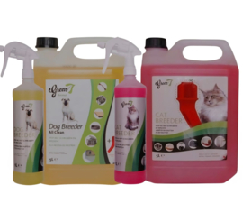 GREEN 7-CAT BREEDER / DOG BREEDER