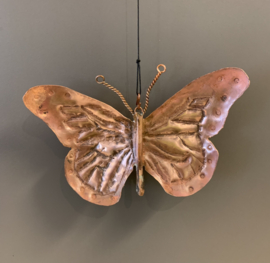 Vlinder van Koper 20x13x3cm