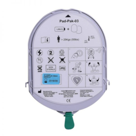 HeartSine 2-in-1 batterij & elektroden – PadPak