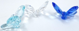 Drie blauwe vlinders 9100/000/124