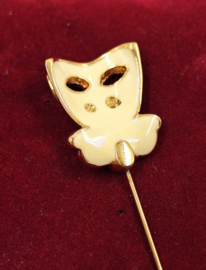 Broche mardi gras masker