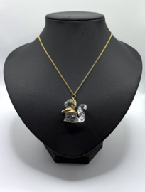 Goud met eekhoorn hanger 9450/000/015