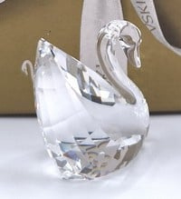 Swarovski ledengeschenk zwaantje