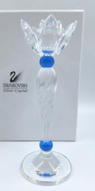 Kandelaar blauwe bloem 7600/146/000