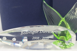 Plaquette 'Bedreigde diersoorten' CBPTPL2008