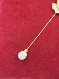 Broche mardi gras masker