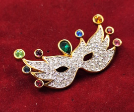 Broche mardi gras
