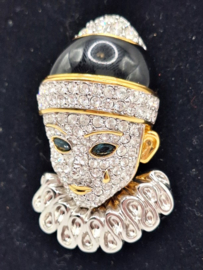 Pierrot broche