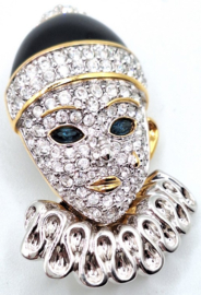 Pierrot broche