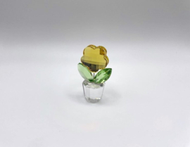 Gele bloem in bloempotje 9460/000/158