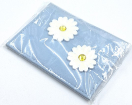 Kaarthouder met bloemen