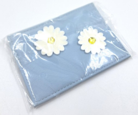 Kaarthouder met bloemen