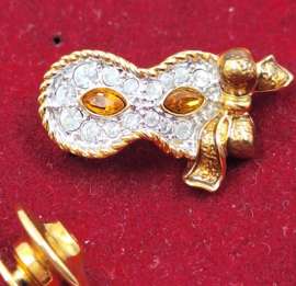 Maskerade speld goud