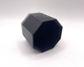 Klein octagonaal spiegel basement